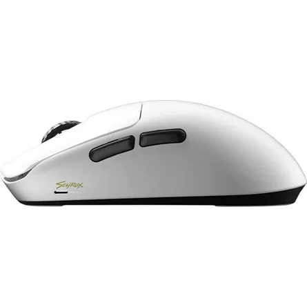 SCYROX V6 optikai USB / vezeték nélküli gaming egér fehér – 3. kép
