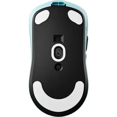 SCYROX V6 optikai USB / vezeték nélküli gaming egér kék – 2. kép