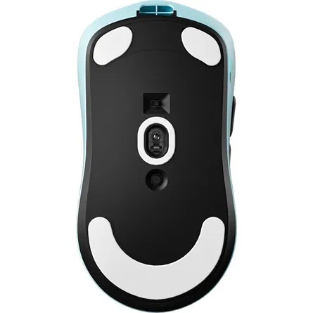 SCYROX V6 optikai USB / vezeték nélküli gaming egér kék – 2. kép