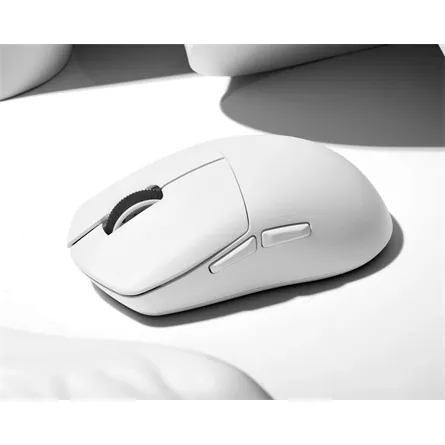 Keychron Lemokey G1 optikai USB / Bluetooth / vezeték nélküli gaming egér fehér – 3. kép
