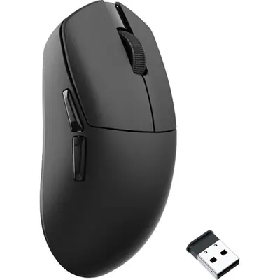 Keychron Lemokey G1 optikai USB / Bluetooth / vezeték nélküli gaming egér fekete – 2. kép