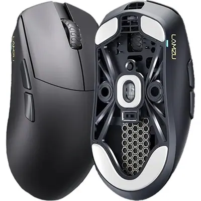 LAMZU MAYA 4K optikai USB / vezeték nélküli gaming egér fekete (Bontott!) – 2. kép