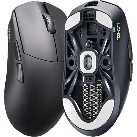 LAMZU MAYA 4K optikai USB / vezeték nélküli gaming egér fekete (Bontott!) – 2. kép