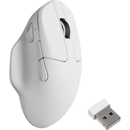 Keychron M7 8K optikai Bluetooth / vezeték nélküli egér fehér – 2. kép