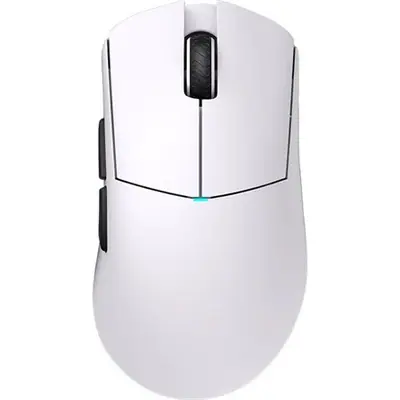 LAMZU PARO Aurora optikai vezeték nélküli gaming egér fehér + 8K adapter