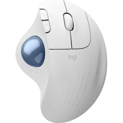 Logitech Ergo M575S Wireless Bluetooth Trackball Off White