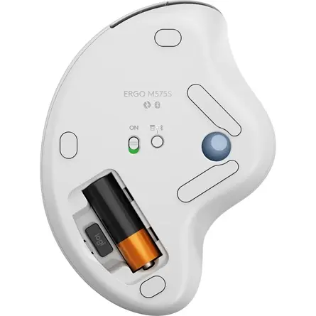 Logitech Ergo M575S Wireless Bluetooth Trackball Off White – 6. kép