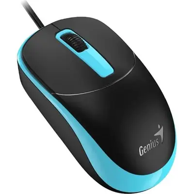 Genius DX-123 Wired Mouse Black/Blue – 2. kép