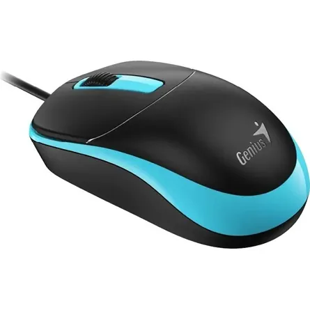 Genius DX-123 Wired Mouse Black/Blue – 4. kép