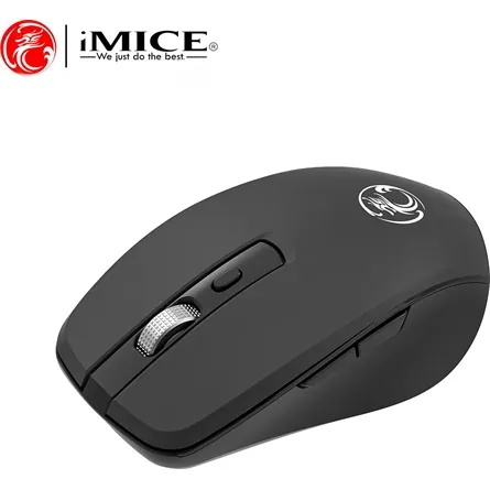 iMICE E-1500 optikai vezeték nélküli egér fekete – 2. kép