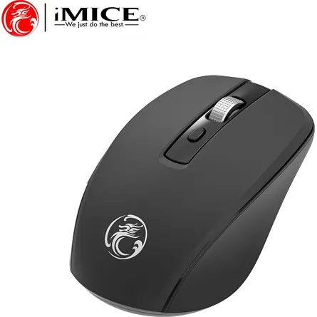 iMICE E-1500 optikai vezeték nélküli egér fekete – 3. kép