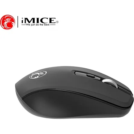 iMICE E-1500 optikai vezeték nélküli egér fekete – 6. kép