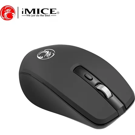 iMICE E-1500 optikai vezeték nélküli egér fekete – 7. kép