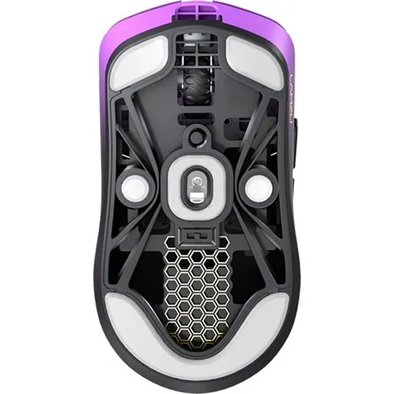 LAMZU MAYA Champions 8K optikai vezeték nélküli gaming egér fekete-lila – 3. kép