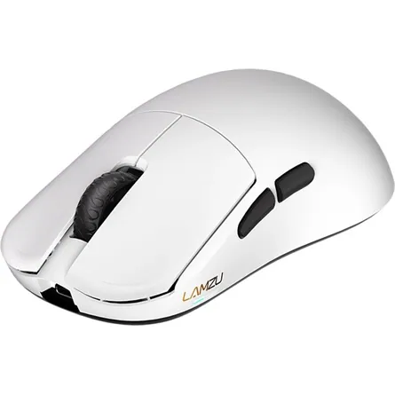 LAMZU INCA optikai vezeték nélküli gaming egér fehér (Bontott!) – 4. kép