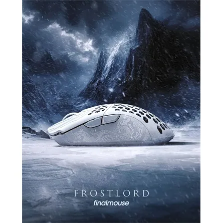 Finalmouse ULX Frostlord Classic optikai vezeték nélküli gaming egér fehér (Jégfehér) – 5. kép