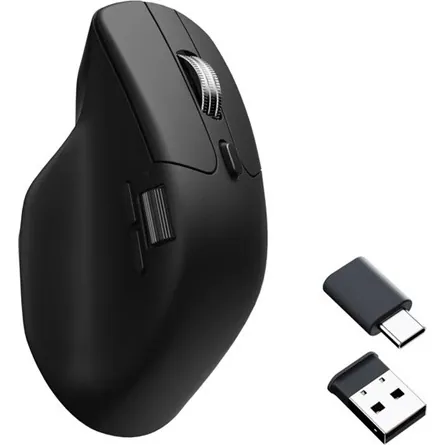 Keychron M6S optikai Bluetooth / vezeték nélküli egér fekete – 2. kép