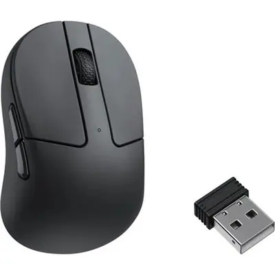 Keychron M4 8K optikai Bluetooth / vezeték nélküli egér fekete – 2. kép
