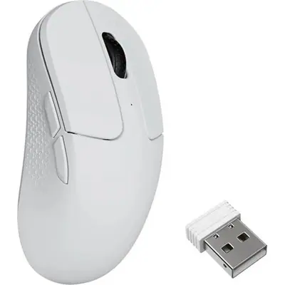 Keychron M3 Mini 8K optikai Bluetooth / vezeték nélküli egér fehér – 2. kép