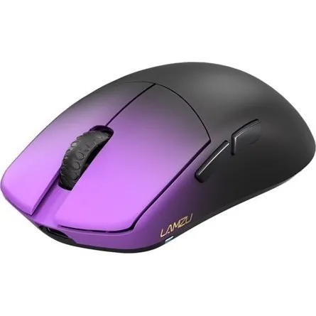 LAMZU MAYA Champions 8K optikai vezeték nélküli gaming egér fekete-lila (Bontott!) – 4. kép