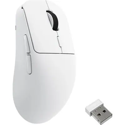 Keychron Lemokey G2 optikai Bluetooth / vezeték nélküli gaming egér fehér (Bontott!) – 2. kép