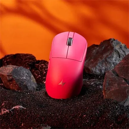 ATK A9 MINI+ optikai vezeték nélküli egér rózsaszín – 2. kép