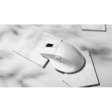 Keychron M6 optikai Bluetooth / vezeték nélküli egér fehér (Bontott!) – 8. kép