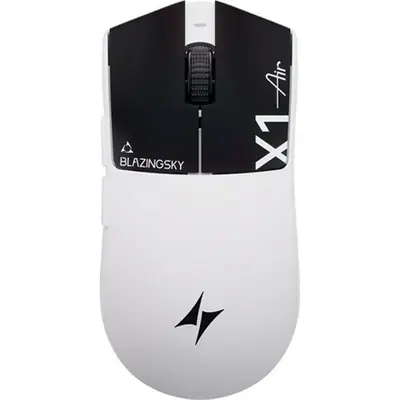 ATK Blazing Sky X1 V2 Air+ optikai vezeték nélküli gaming egér fehér-fekete