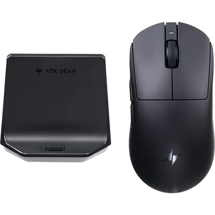 ATK Dragonfly A9 NB optikai vezeték nélküli gaming egér fekete (Bontott!)