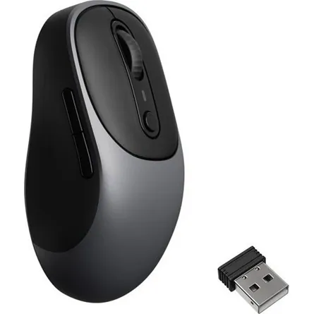 Keychron BM24 optikai Bluetooth / vezeték nélküli egér szürke-fekete – 2. kép