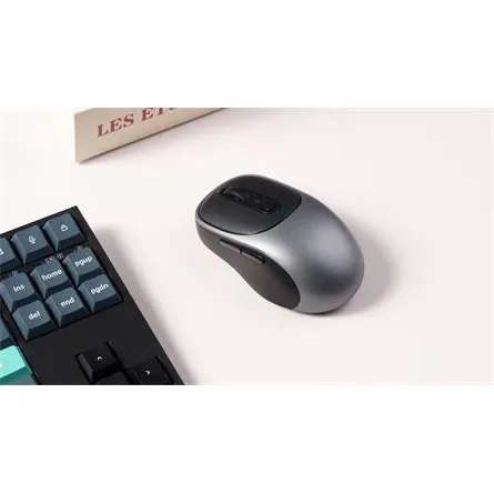 Keychron BM24 optikai Bluetooth / vezeték nélküli egér szürke-fekete – 6. kép