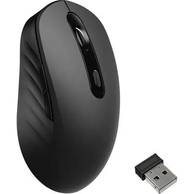 Keychron BM25 optikai Bluetooth / vezeték nélküli egér fekete – 2. kép