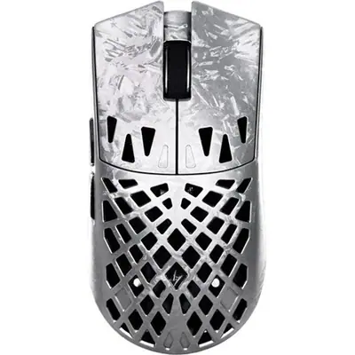 ATK Blazing Sky Ghost Ultimate+ Hollow Carbon Fiber optikai Bluetooth / vezeték nélküli gaming egér ezüst