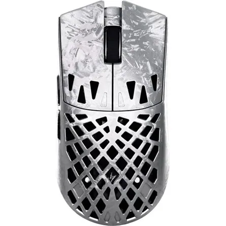 ATK Blazing Sky Ghost Ultimate+ Hollow Carbon Fiber optikai Bluetooth / vezeték nélküli gaming egér ezüst