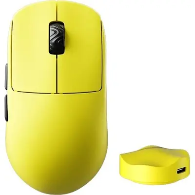 SCYROX V8S optikai vezeték nélküli gaming egér sárga – 2. kép