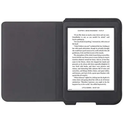 Kobo Nia SleepCover Case E-book olvasó tok Black – 2. kép