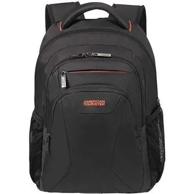 American Tourister At Work Laptop Backpack 13,3"-14,1" Black/Orange – 2. kép