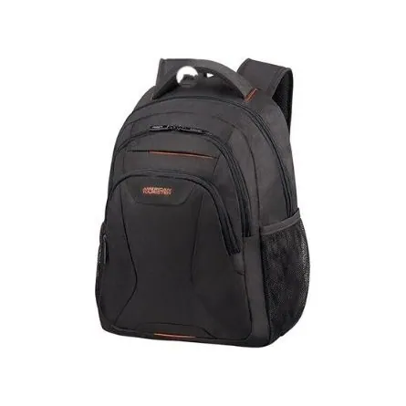 American Tourister At Work Laptop Backpack 13,3"-14,1" Black/Orange – 4. kép