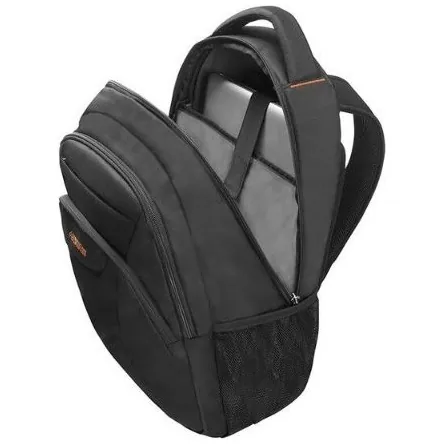 American Tourister At Work Laptop Backpack 13,3"-14,1" Black/Orange – 6. kép