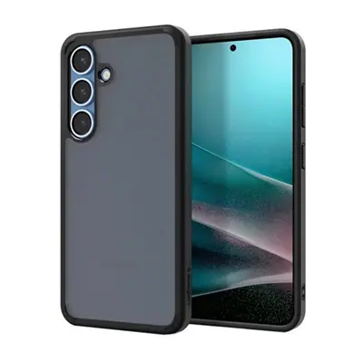 Spigen Spigen Ultra Hybrid Samsung Galaxy S25 Plus okostelefon ütésálló műanyag tok átlátszó-fekete