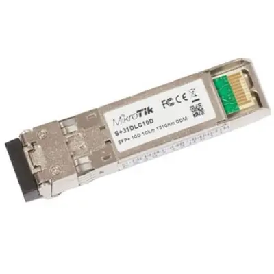 Mikrotik RouterBoard S+31DLC10D monomódusú SFP+ modul