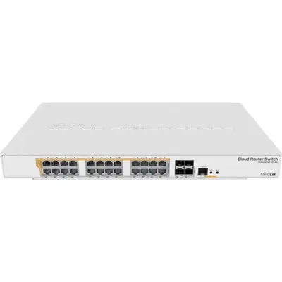 Mikrotik RouterBoard CRS328-24P-4S+RM 24port GbE LAN PoE 4xSFP+ port Rackmount Cloud Router Switch
