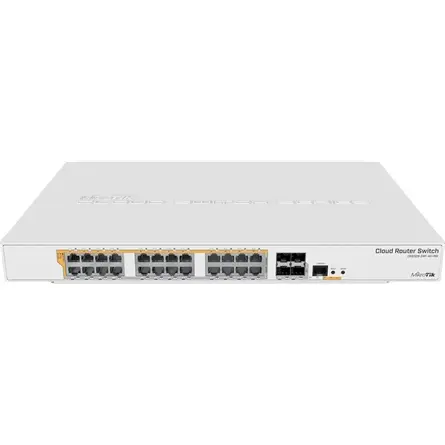 Mikrotik RouterBoard CRS328-24P-4S+RM 24port GbE LAN PoE 4xSFP+ port Rackmount Cloud Router Switch