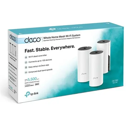 TP-LINK Deco M4 WiFi Mesh rendszer (3-pack) – 5. kép