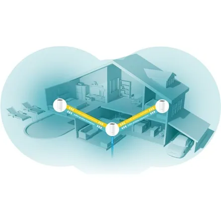 TP-Link Deco E4 AC1200 Whole Home Mesh Wi-Fi System (3 Pack) – 2. kép