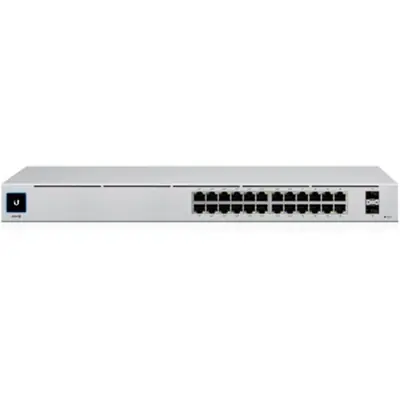 Ubiquiti Switch 24 Layer 2 Switch with 24 GbE ports and 2 1G SFP ports