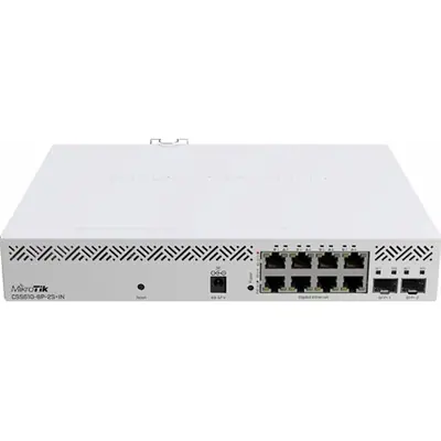 Mikrotik CSS610-8P-2S+IN 8x Gigabit PoE-out ports and 2x 10 Gigabit SFP+ ports