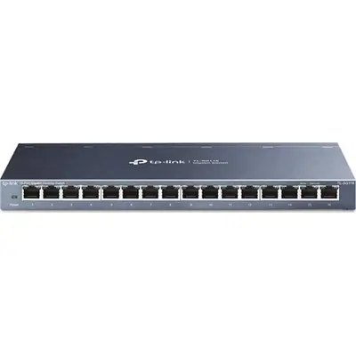 TP-Link TL-SG116P 16-Port Gigabit Desktop Switch with 16-Port PoE+