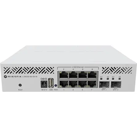 Mikrotik CRS310-8G+2S+IN 2.5G Cloud Router Switch