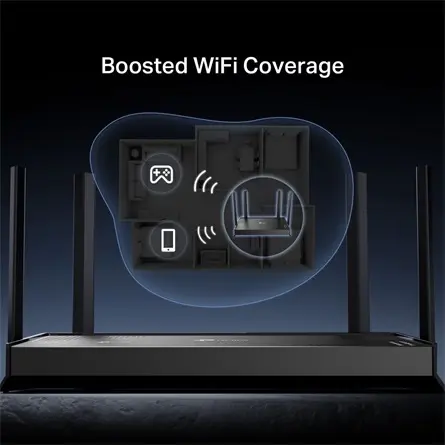 TP-LINK Archer BE220 WiFi router BE3600 – 7. kép